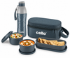 Cello Zest Meal Gift Set – Happy Eater Lunch Box & Puro Cool X 600 Water Bottle | Corporate Gift Set