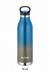 Borosil Colourcrush 700 ML Vacuum Insulated Stainless Steel Water Bottle – Green, Blue, Violet & Red