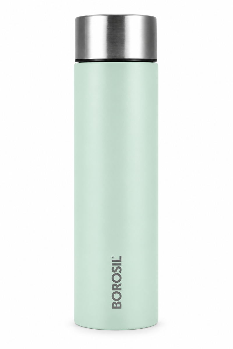 Borosil Coolsip Single Wall Water Bottle – Mint & Lavender, 1 L