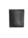French Connection Genuine Leather Men's Bifold Wallet | Black RFID Wallet with Multiple Card Slots