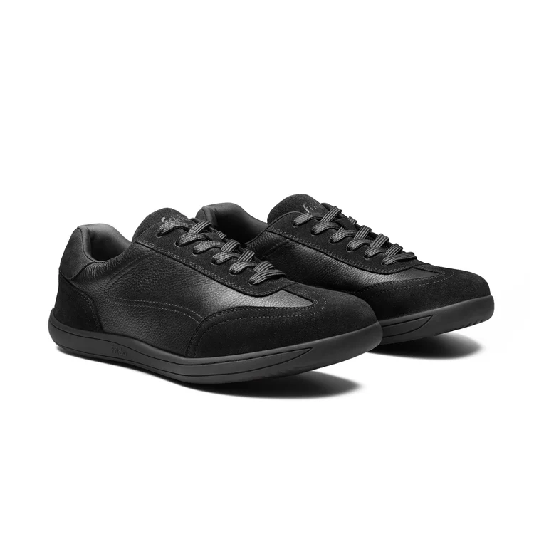 Frido Leather Casual Sneakers for Men – Genuine Leather Shoes