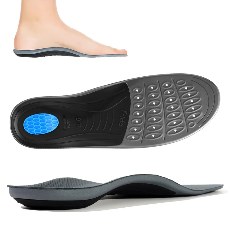 Frido Arch Support Insoles for Flat Feet | Orthopedic Heel Support