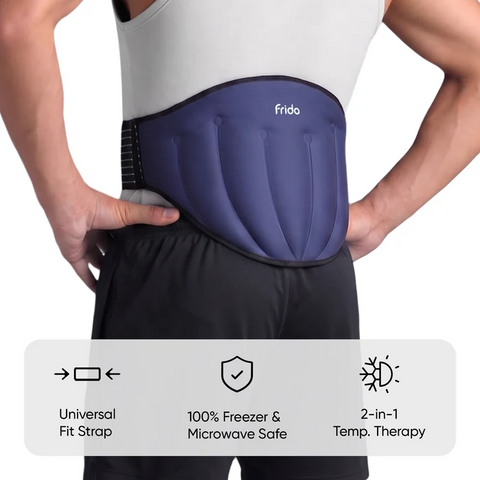 Frido Hot and Cold Therapy Belt – Reusable Gel Back Support Pack