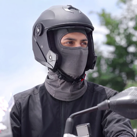 Frido Balaclava Face Mask for Bikers, Helmet & Cycling