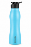 Borosil GripGo Single Wall Water Bottle – Blue, Grey, Pink & Purple, 950 ML
