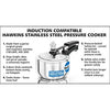 Hawkins Stainless Steel 1.5L Pressure Cooker – Induction Compatible | Premium Compact Corporate Gift