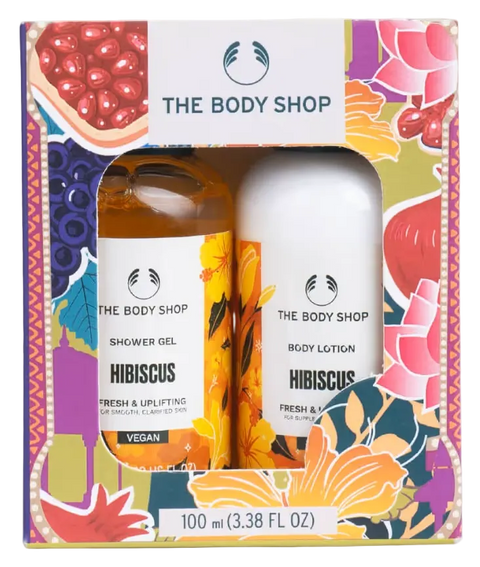 The Body Shop Hibiscus Gift Set – Shower Gel & Body Lotion 50ml Each