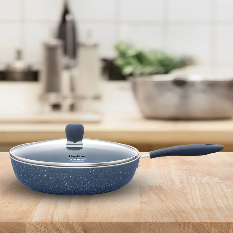 Hawkins Ceramic Nonstick Frying Pan ICF23G – Healthy Cookware | Premium Corporate Kitchen Gift