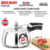 Miss Mary Handi Pressure Cooker 3 Litre Silver (MMH30) – Durable Aluminium Cookware | Corporate Gift Essential