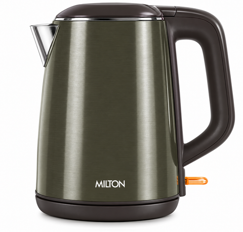 Milton Hagen Electric Kettle 1.8L 1500W | SS 304 Stainless Steel Double Wall Kettle