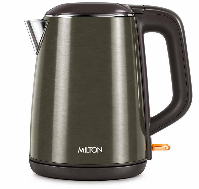 Milton Hagen Electric Kettle 1.8L 1500W | SS 304 Stainless Steel Double Wall Kettle