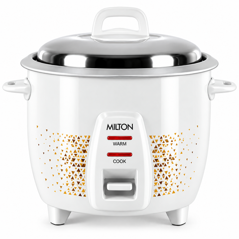 Milton Prime Series Electric Rice Cooker | Prime 10, Prime 18 & Prime 28 | Auto Cook & Keep Warm