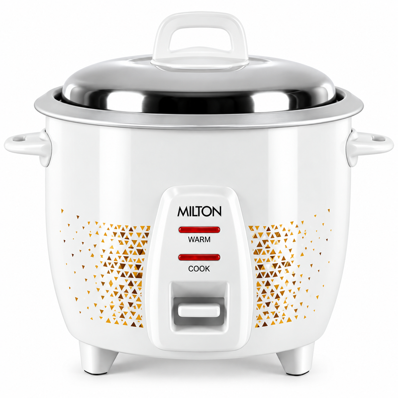 Milton Prime Series Electric Rice Cooker | Prime 10, Prime 18 & Prime 28 | Auto Cook & Keep Warm