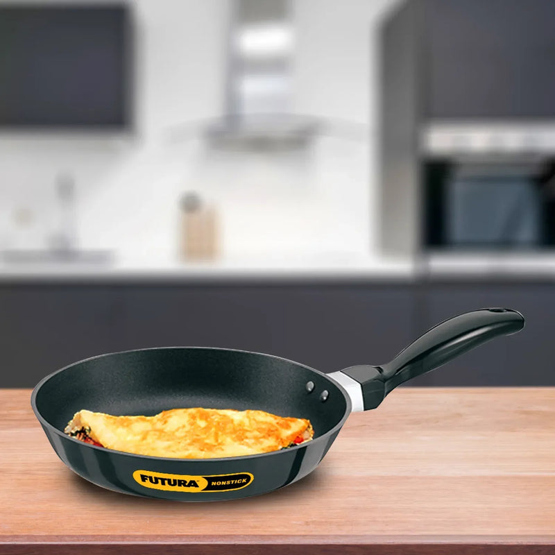 Hawkins Futura 20 cm Nonstick Frying Pan (3.25 mm) – Compact Hard Anodised Cookware | Corporate Gift Essential