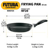 Hawkins Futura 20 cm Nonstick Frying Pan (3.25 mm) – Compact Hard Anodised Cookware | Corporate Gift Essential
