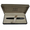 Parker Black Ballpoint Pen with Chrome Trim & Gift Box | Premium Executive Pen
