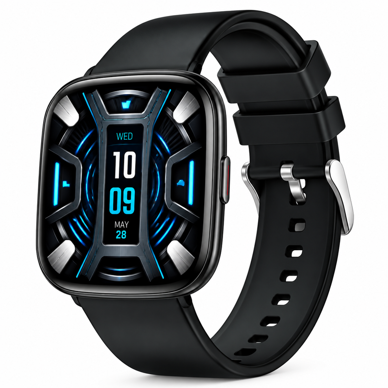 Pebble Cosmos Air Calling Smart Watch 1.73" HD Display | Bluetooth Calling, Heart Rate Monitoring & Multiple Sports Modes