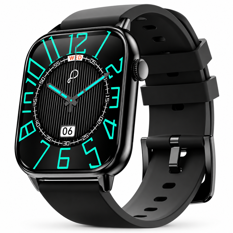 Pebble Cosmos Ultra 2.0 Calling Smartwatch 1.91" True HD Display | Bluetooth Calling, Heart Rate, SpO2 & Fitness Tracking