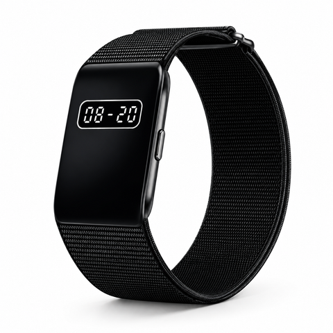 Pebble Qore View Wellness Band with Smart Digital Display | 30 Days Battery Life, Health Monitoring & Sports Modes