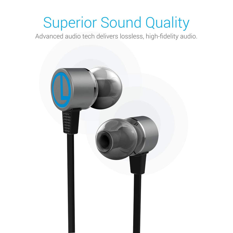 Portronics Conch 202 POR 614 Wired Earphones with Mic | In-Ear Noise Isolating Earphones