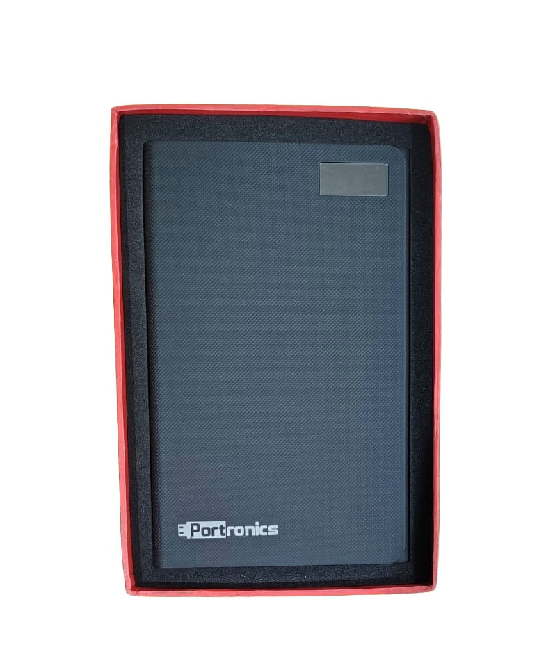 Portronics Power Note POR 579 16000mAh Power Bank | Dual USB Portable Fast Charging Battery Pack