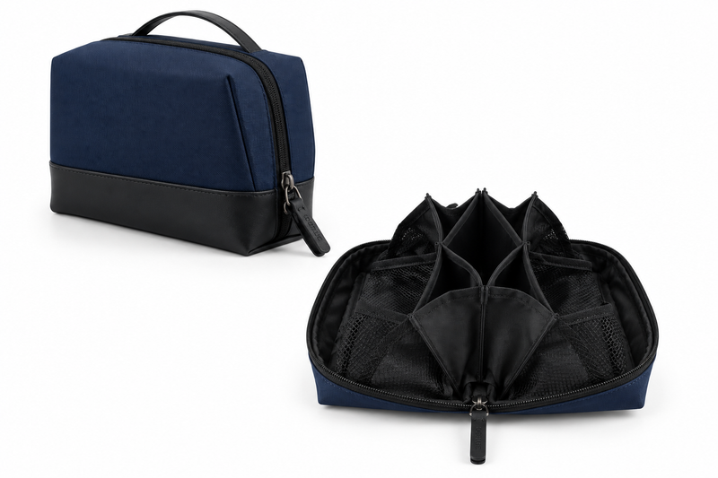OBLIQUE SIRI Premium Tech Organizer | Water Resistant Travel Gadget Pouch