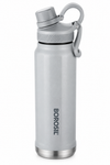 Borosil Sportsip 710 ML Vacuum Insulated Stainless Steel Water Bottle – Light Blue, Slate Grey & Black