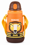 Borosil Kids Water Bottle – Princess, Superhero & Tigry, 500 ML