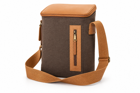 OBLIQUE TRAVELLER Sling Bag | Water Resistant Travel Organizer with Multiple Pockets