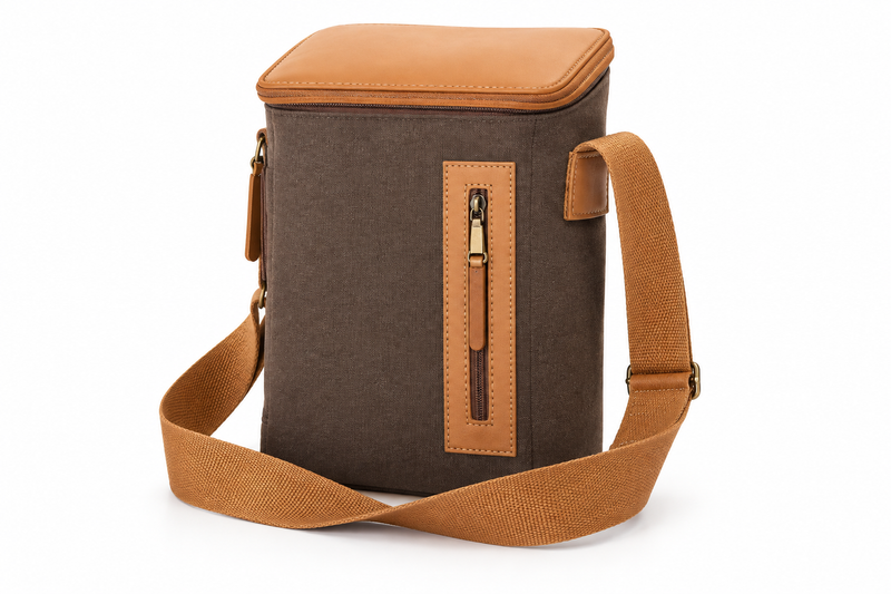 OBLIQUE TRAVELLER Sling Bag | Water Resistant Travel Organizer with Multiple Pockets