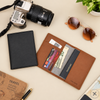 Oblique Tripp Passport Holder for Men & Women | Premium Faux Leather Travel Wallet