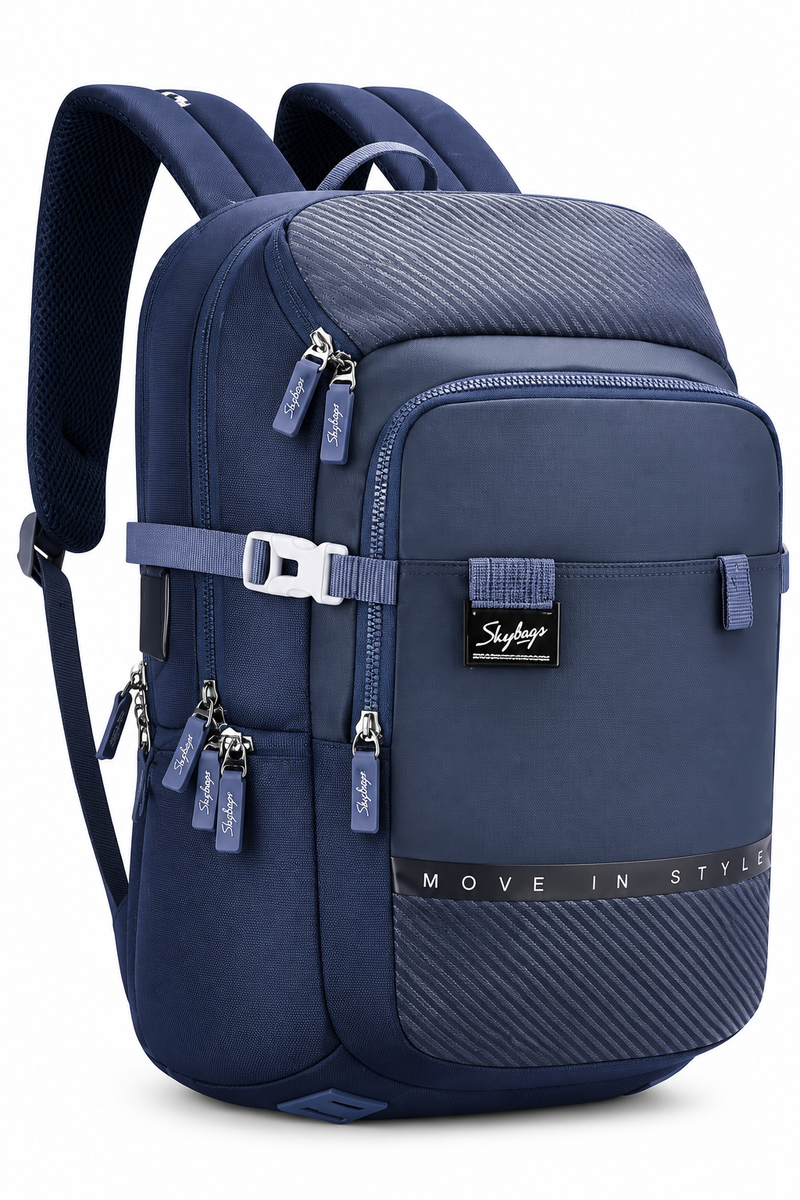 Skybags Neotek 01 Laptop Backpack – Stylish Multi-Compartment Laptop Bag