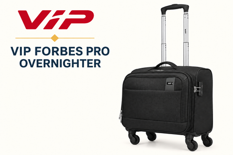 VIP Forbes Pro Overnighter Rolling Travel Bag – Black