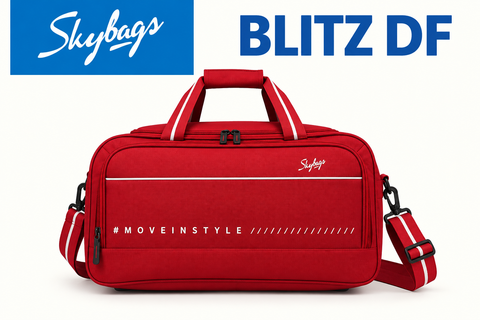 Skybags Blitz DF Duffel Travel Bag – Red