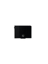 Premium Black Ribbed Foldable Portfolio & Notebook Organizer