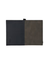 Modern Black and Brown Color-Blocked Diary