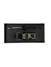 Gunmetal Pen & Keychain Gift Set | Sleek 2-Piece Corporate Gift Box