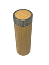 Bamboo Insulated Water Bottle with Stainless Steel Lid | Double Wall Vacuum Flask | 500ml