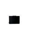 Premium Black Ribbed Foldable Portfolio & Notebook Organizer