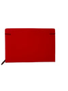 Classic Red Hardcover Notebook & Organizer with Elastic Closure