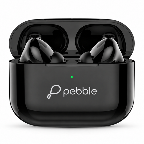 Pebble Echo Buds Wireless Earbuds | Up to 20 Hours Playtime, Environmental Noise Cancellation, 13mm Drivers & Auto Pairing