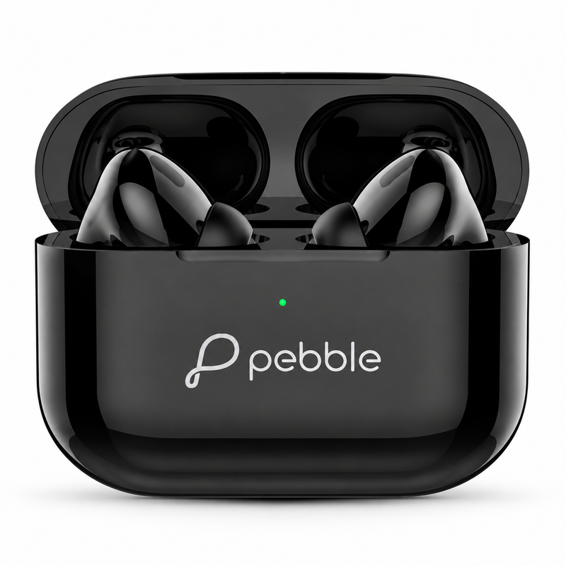 Pebble Echo Buds Wireless Earbuds | Up to 20 Hours Playtime, Environmental Noise Cancellation, 13mm Drivers & Auto Pairing